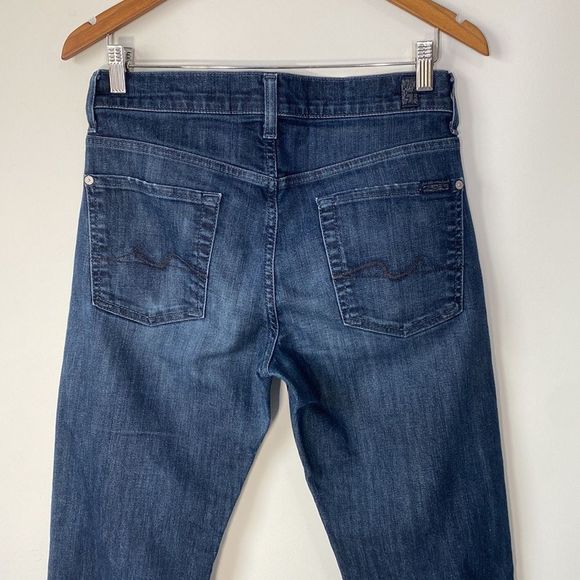 7 for all Mankind Standard Straight Leg Jeans Sz 29 - Picture 4 of 12